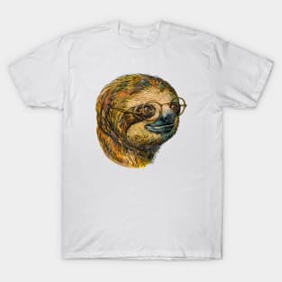 Wise & Chill: The Sloth Scholar! T-Shirt